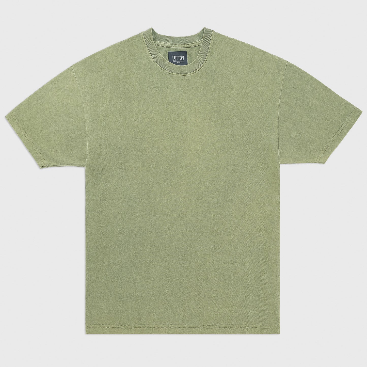 OVERSIZE PYGMENT DYE OLIVE DYE