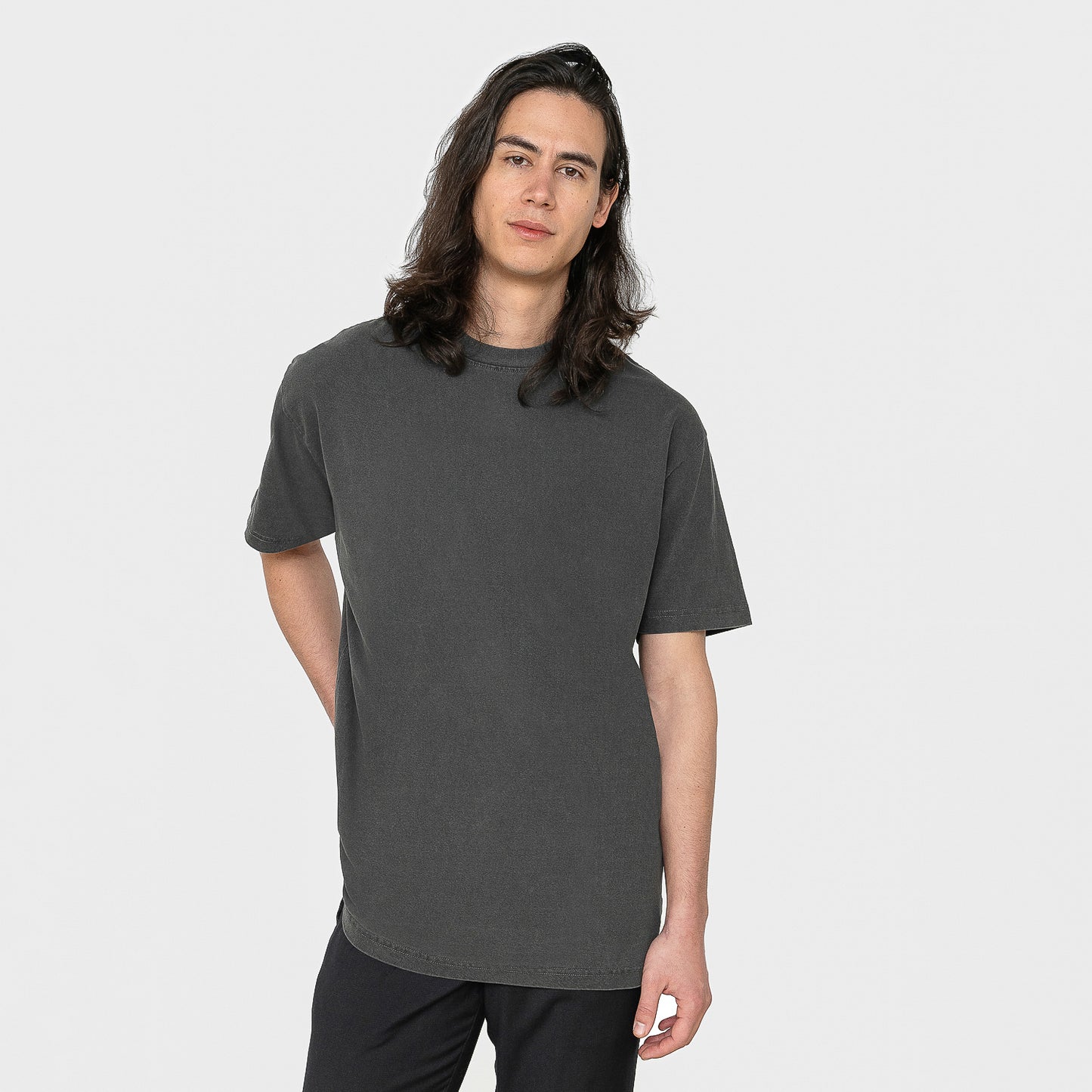 OVERSIZE  PYGMENT DYE BLACK